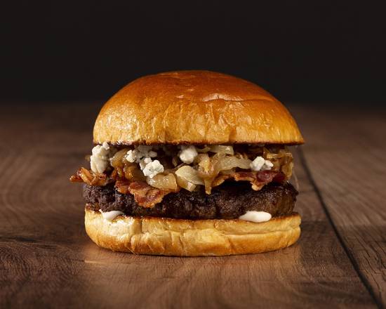 The Bacon Blue Cheese Burger