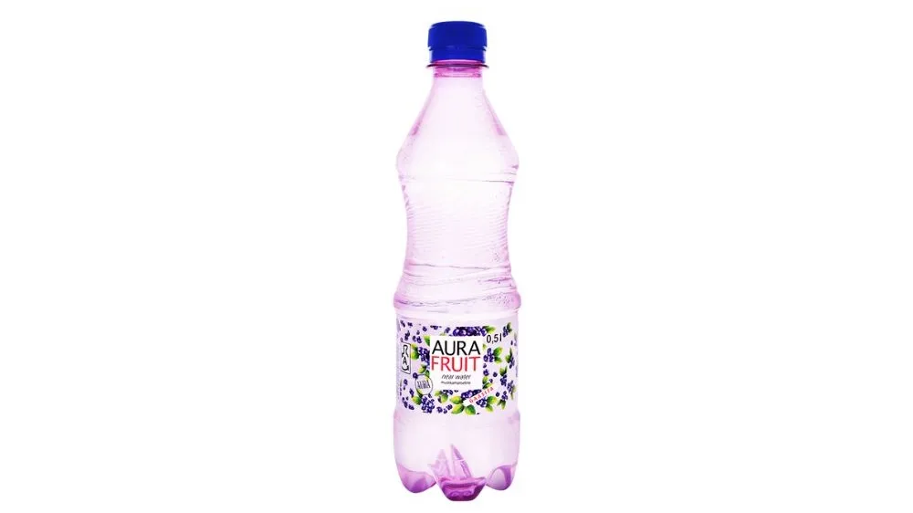 Aura Fruit Mustika gaasita maitsevesi