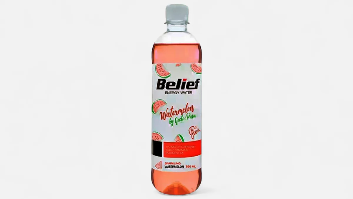 Belief energiavesi arbuusimaitseline