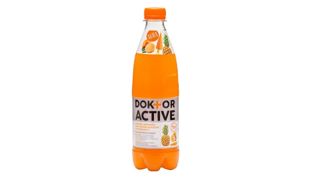 Doktor Active apelsini-ananassi-porgandimahlajook