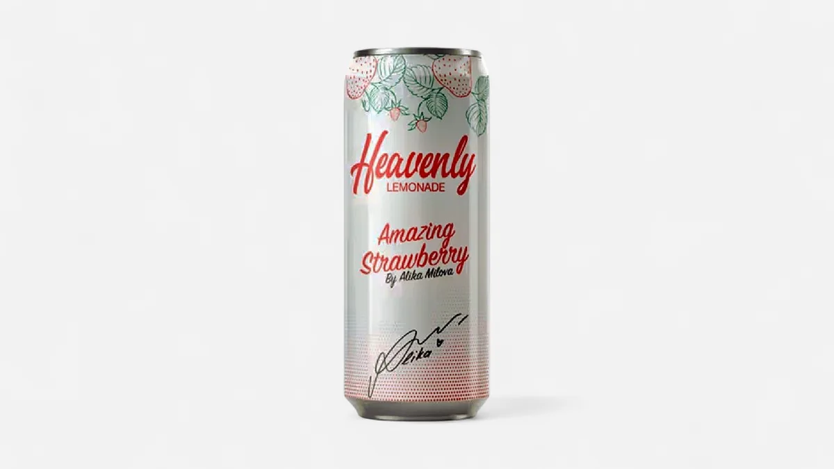 Heavenly Lemonade maasikamaitseline