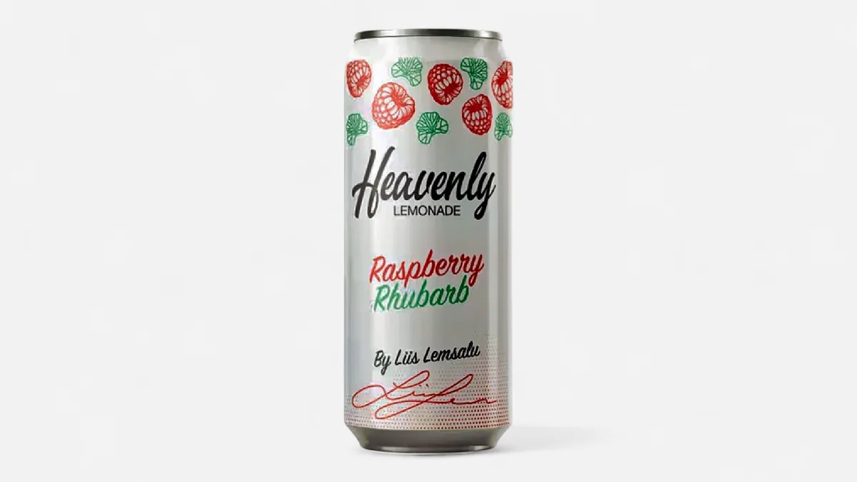 Heavenly Lemonade vaarika-rabarberi
