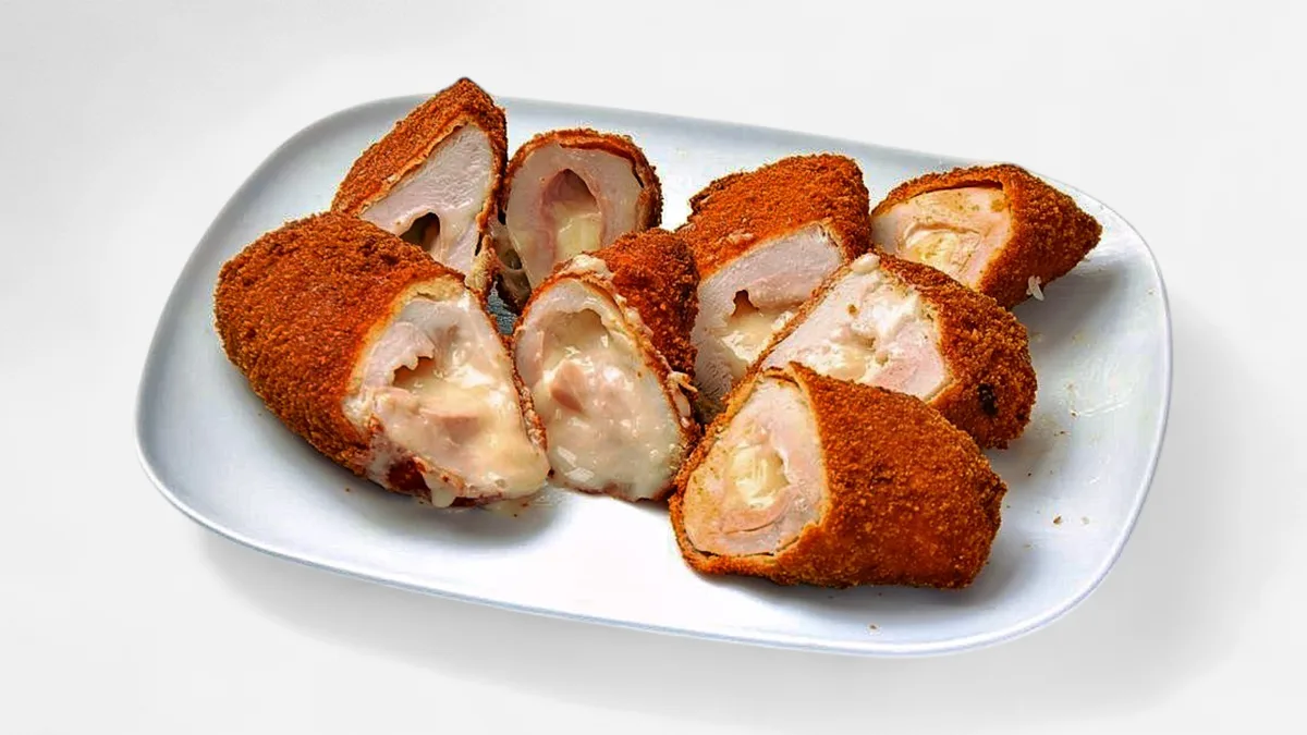 Cordon Csirke(sonkával-sajttal töltött rántott csirke) 1kg