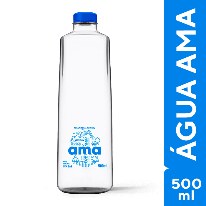 Ama Água Mineral com Gás 500ml
