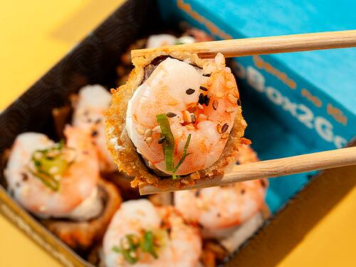 Hot Ebi Especial (6 Unidades)