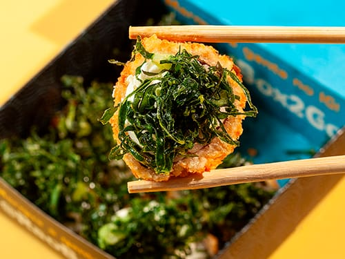 Hot Salmão Crispy (6 Unidades)