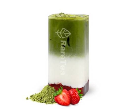 Strawberry Matcha Latte