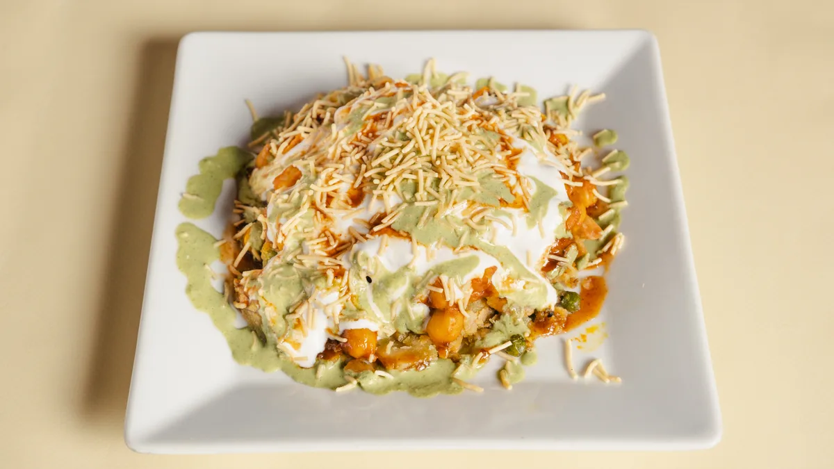 Samosa Chat 2 Pcs