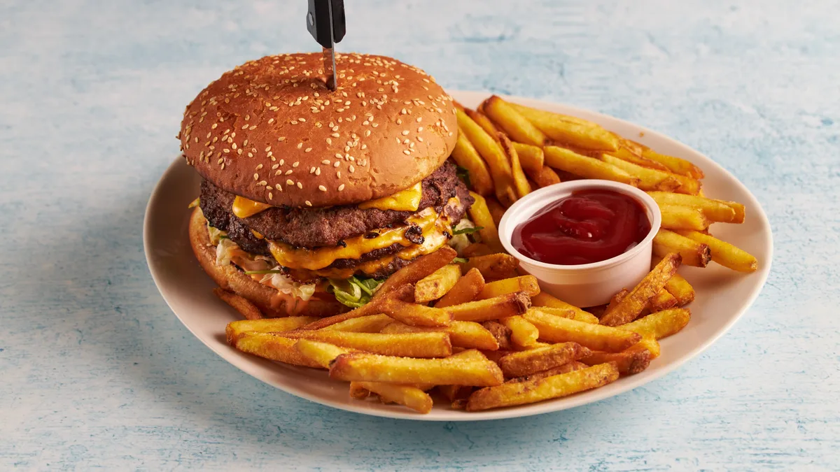 71. Americano burger