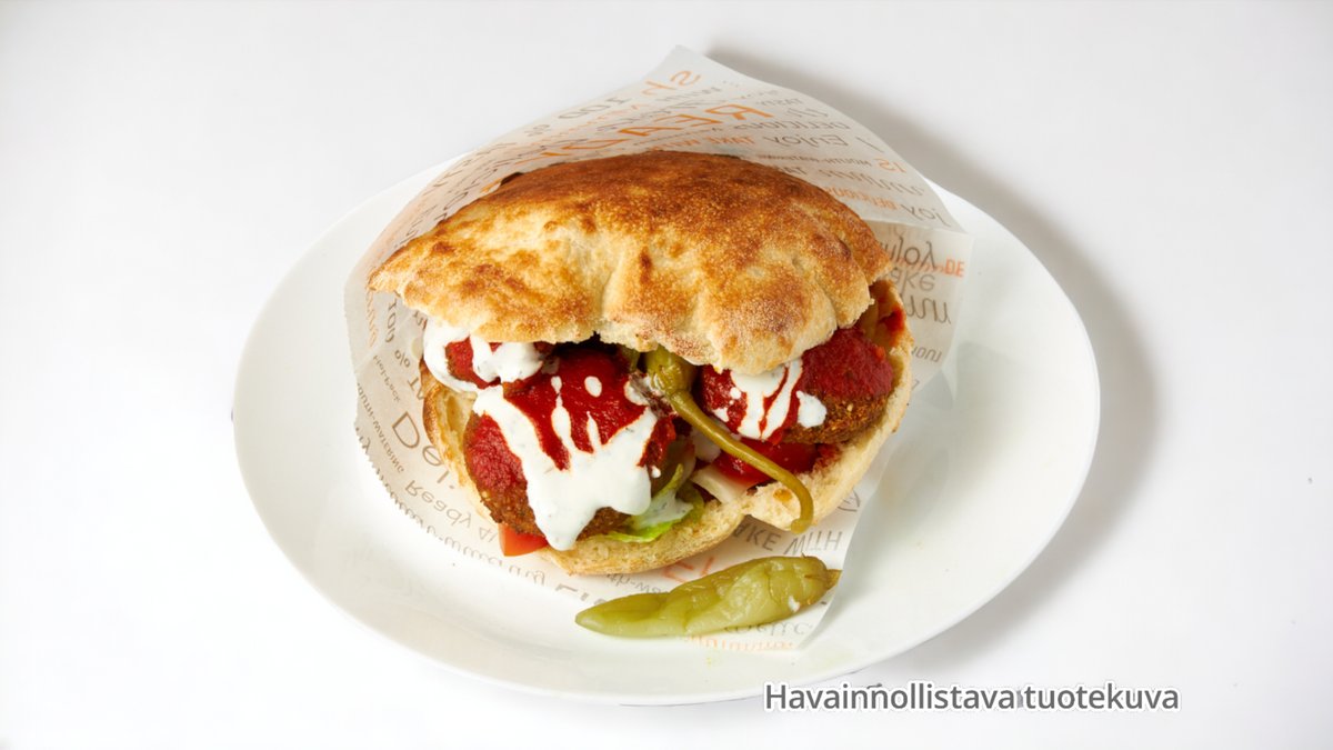 Pita falafel