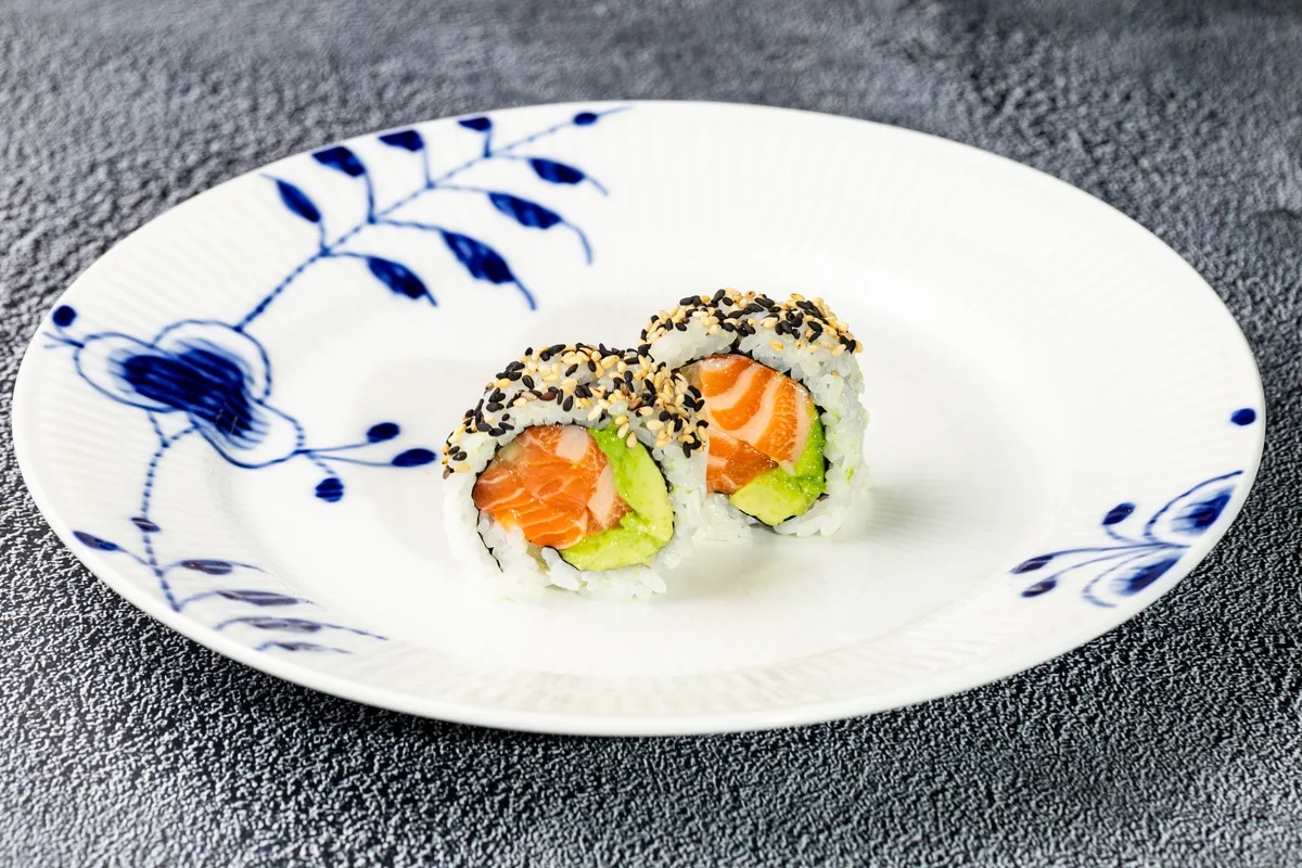 Uramaki Spicy Laks (8 stk)