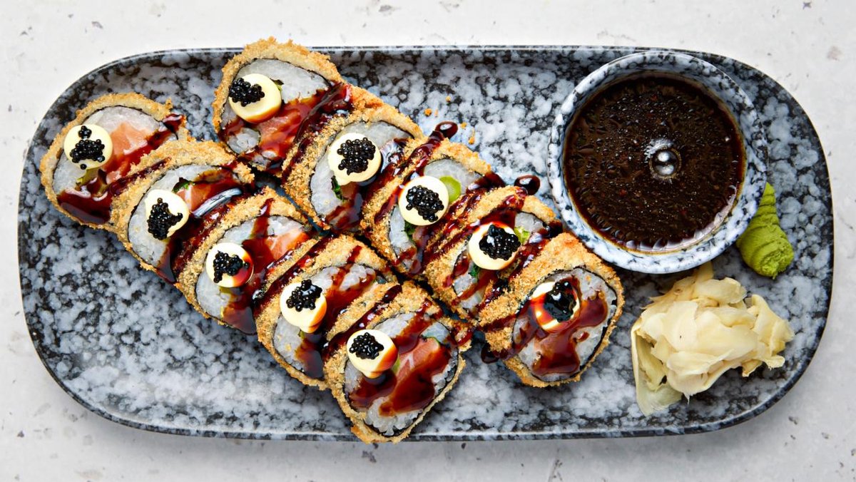 Friterad Lax Maki