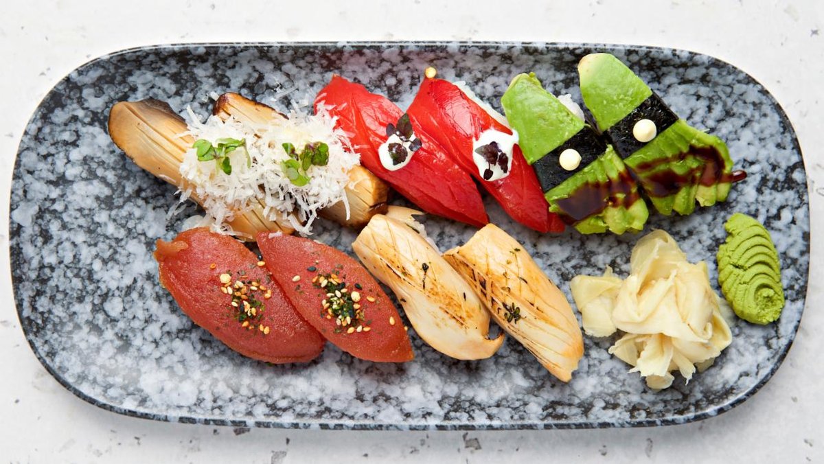 RAW Veggie Nigiri 10 Bitar