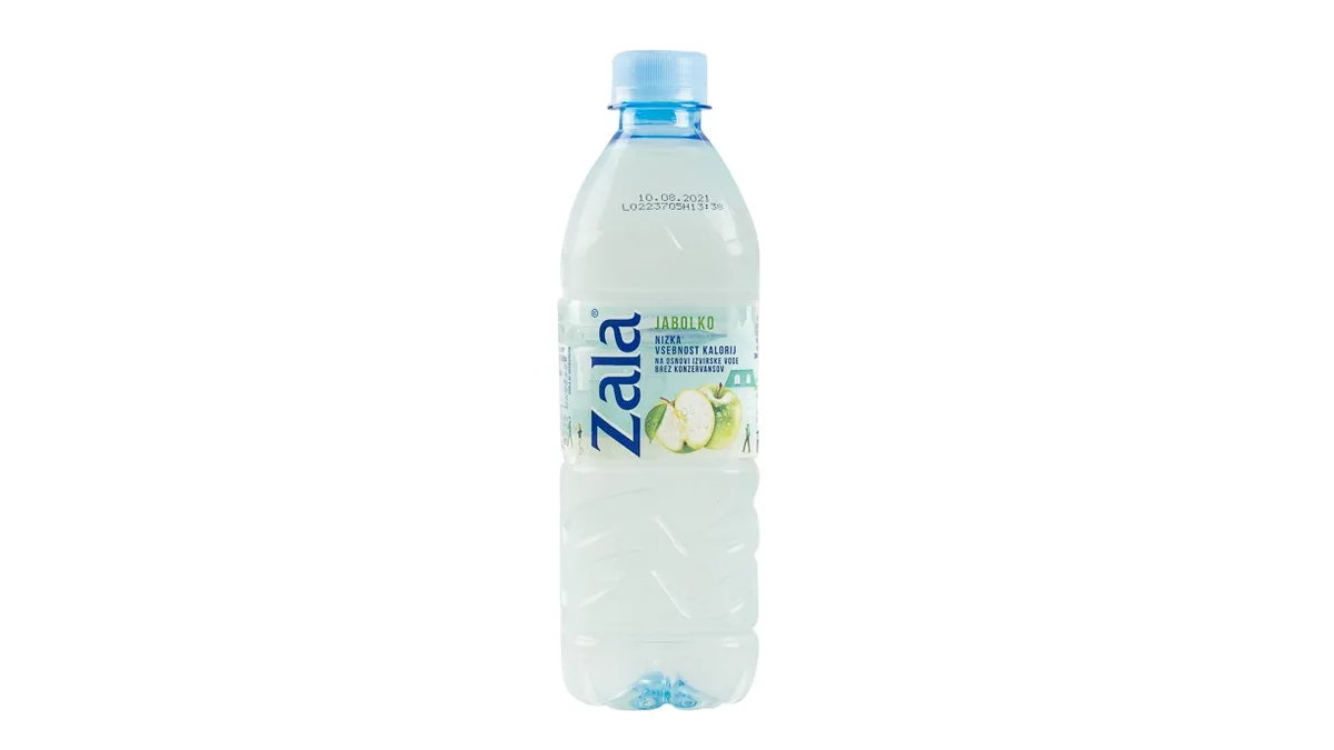 Zala voda z okusom jabolka 0.5 l