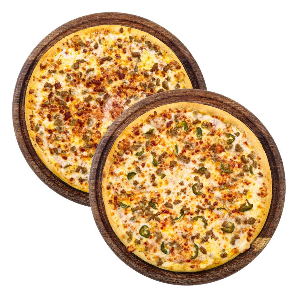 2 Pizzas salchicha italiana
