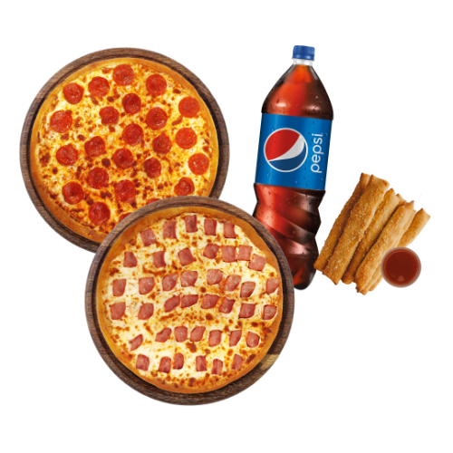 Combo 2 Pizzas