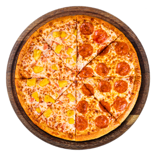 Pizza Mitad y Mitad Especialidades