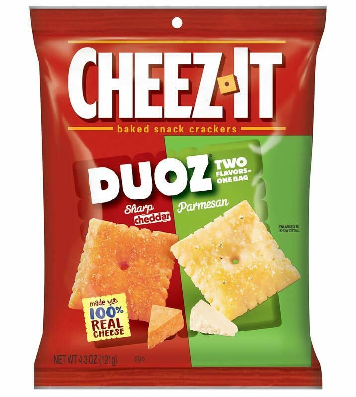 Cheez-It Duoz Sharp Cheddar and Parmesan 4.3oz