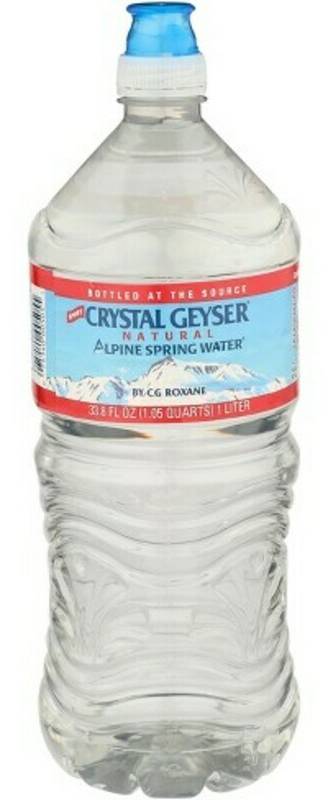Crystal Geyser Alpine Spring Water 1L
