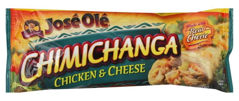 Jose Ole Chicken Frozen Chimichangas 5oz