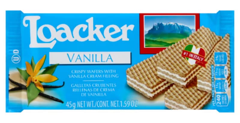 Loacker Vanilla Wafer 1.59oz
