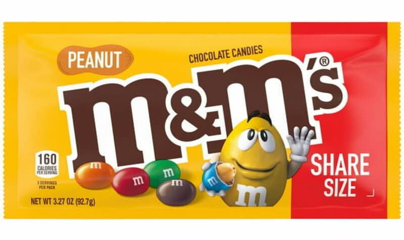 MandM's Peanut Sharing Size 3.27oz