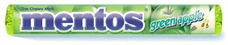 Mentos Green Apple 1.32oz