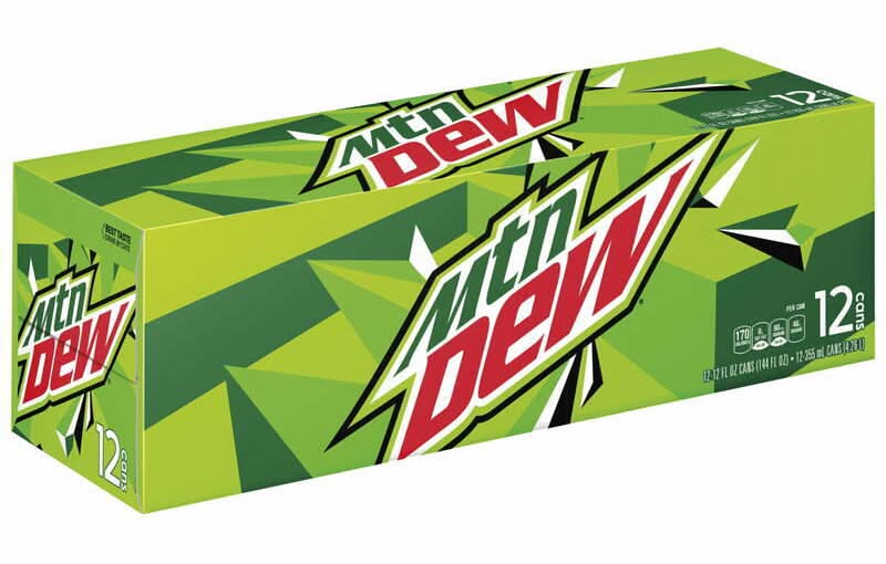 Mountain Dew 12-Pack Cans 12oz