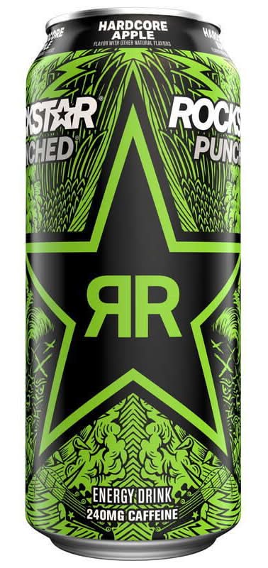 Rockstar Hardcore Apple Energy Drink Can 16oz