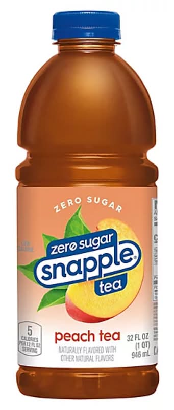 Snapple Diet Peach Tea Bottle 32oz
