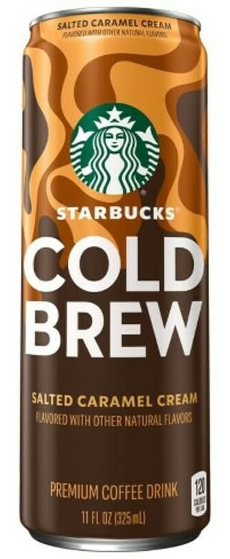 Starbucks Salted Caramel Cream Cold Brew Premium 11oz
