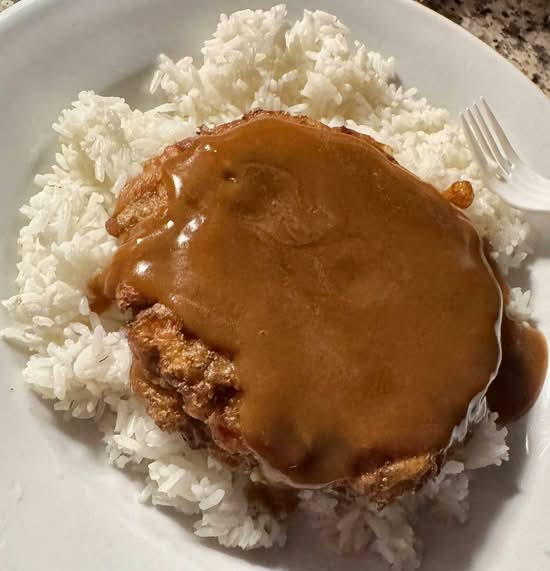 Roast Pork Egg Foo Young