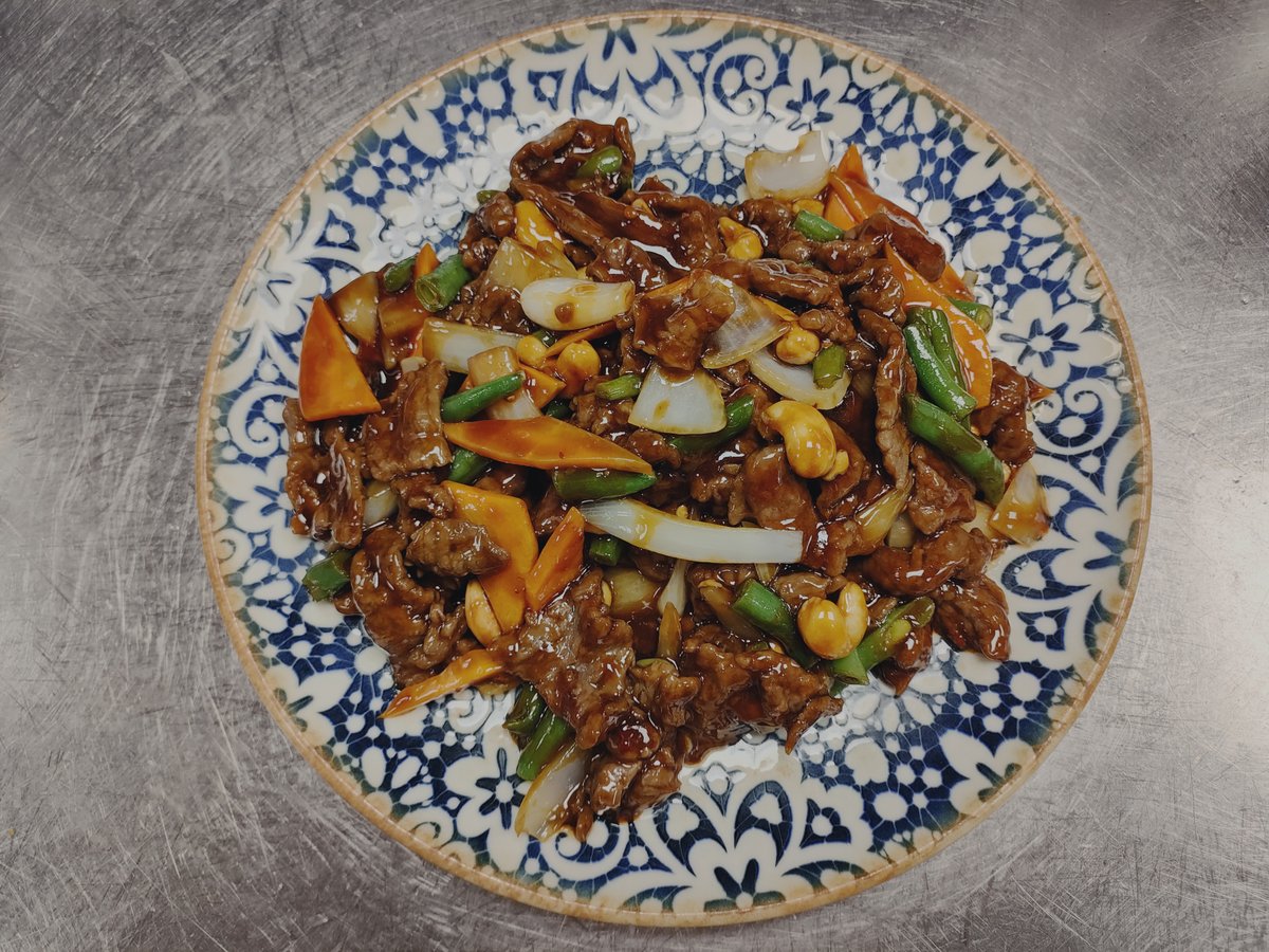 Kung Po härkää (L,G, sis. pähkinää)