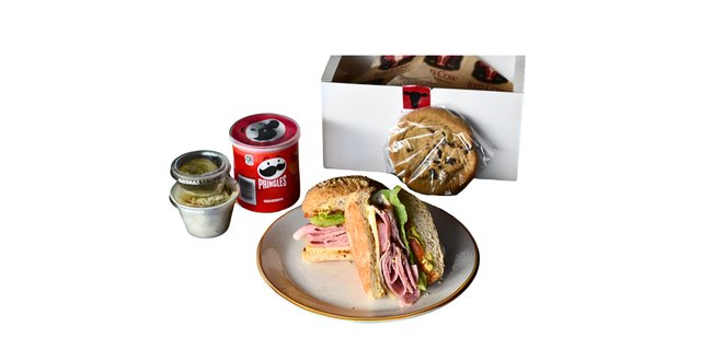 Ham and Swiss Sandwich Boxed Lunch