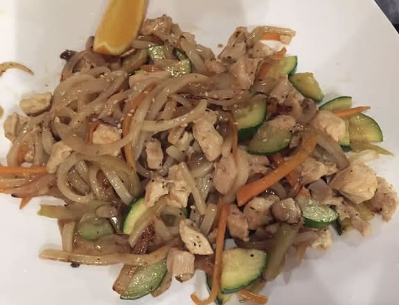 Chicken Yaki Udon or Soba
