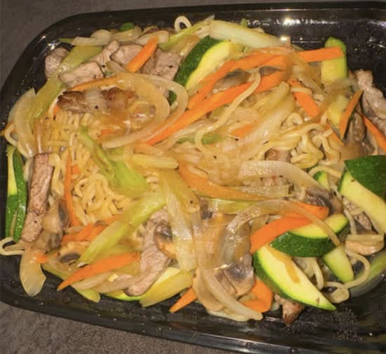Steak Yaki Udon or Soba