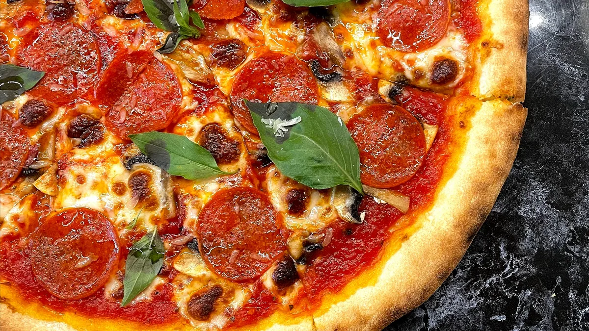 Pepperoni and Mushrooms