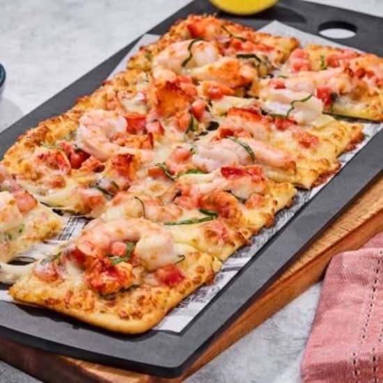 New! Lobster and Shrimp Flatbread