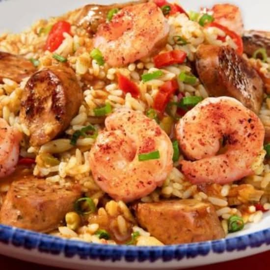 New! Shrimp and Sausage Jambalaya