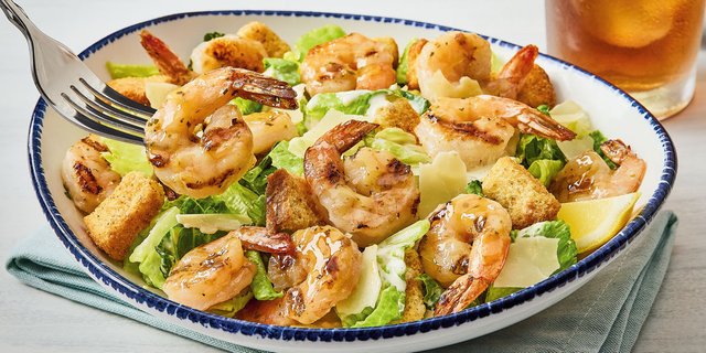Classic Shrimp Caesar Salad