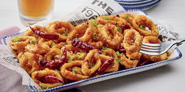 Crispy Dragon Calamari