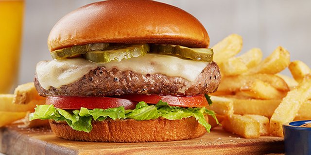 Dockside Cheddar Burger