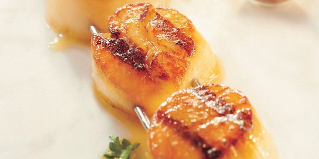 Grilled Sea Scallops