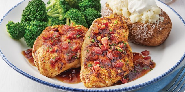 Maple-Bacon Chicken