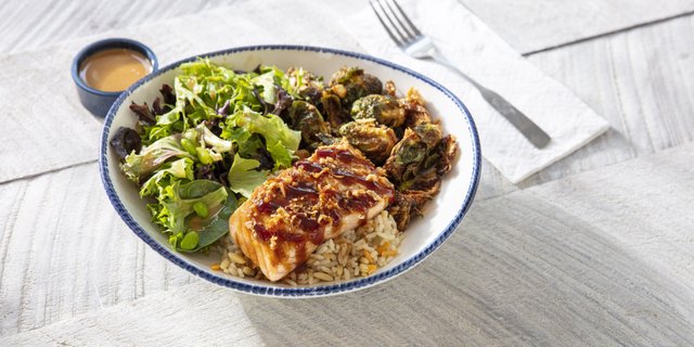 Sesame-Soy Salmon Bowl