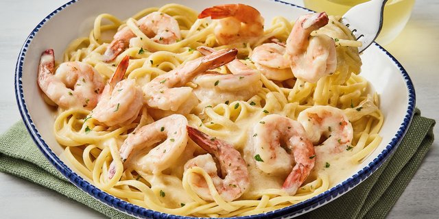 Shrimp Linguini Alfredo