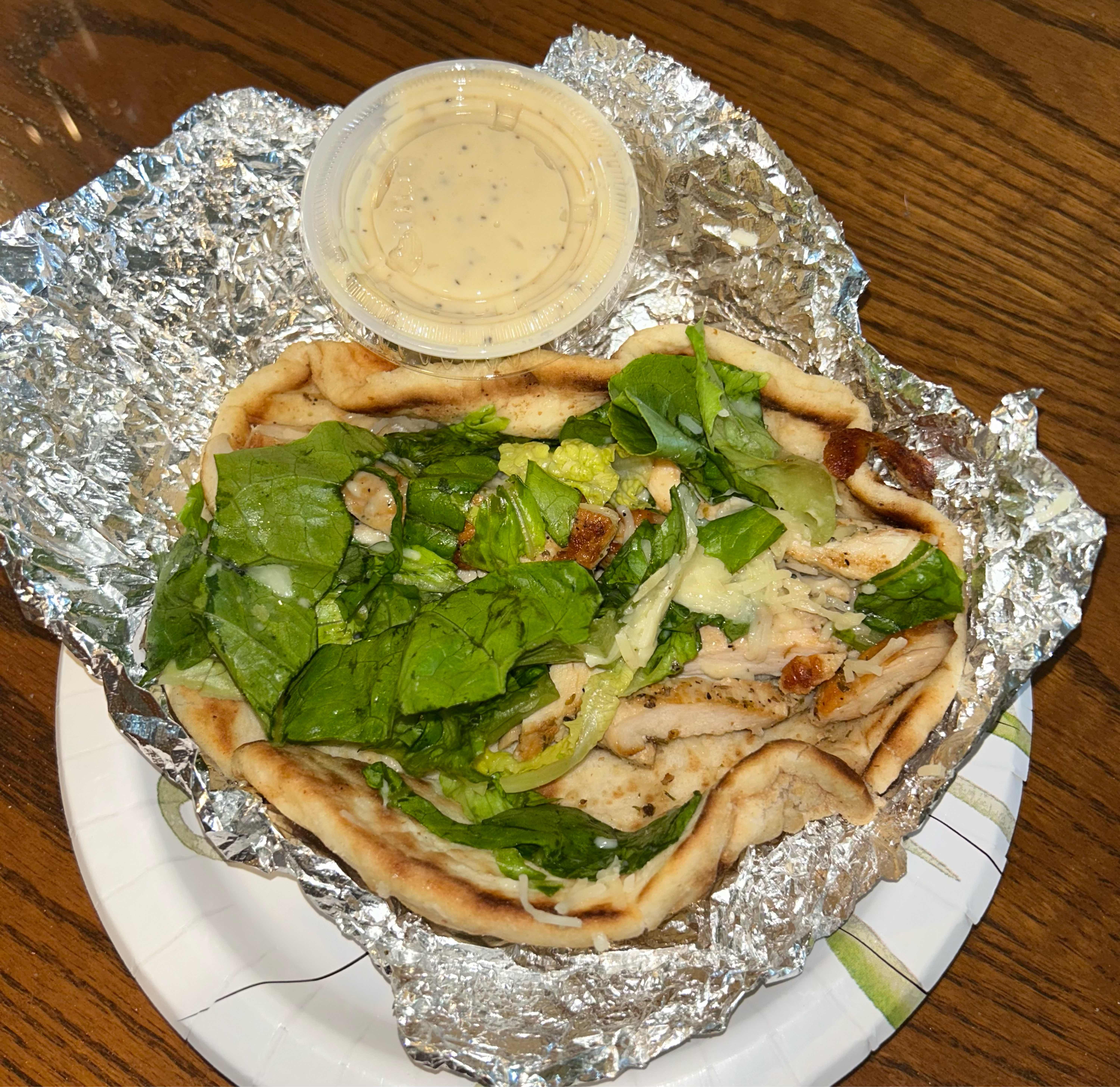 Chicken Caesar Gyro