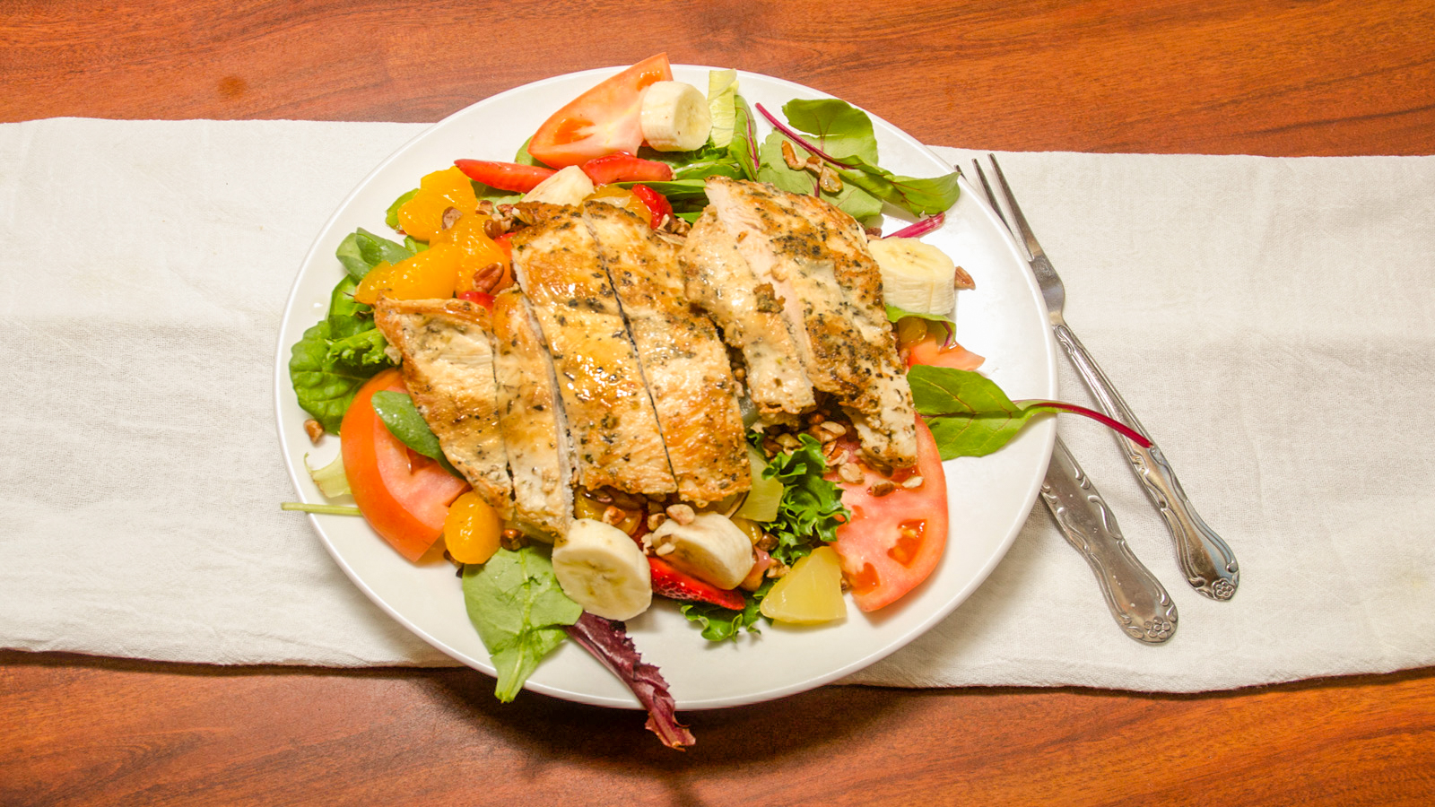 Chicken Fruit Salad