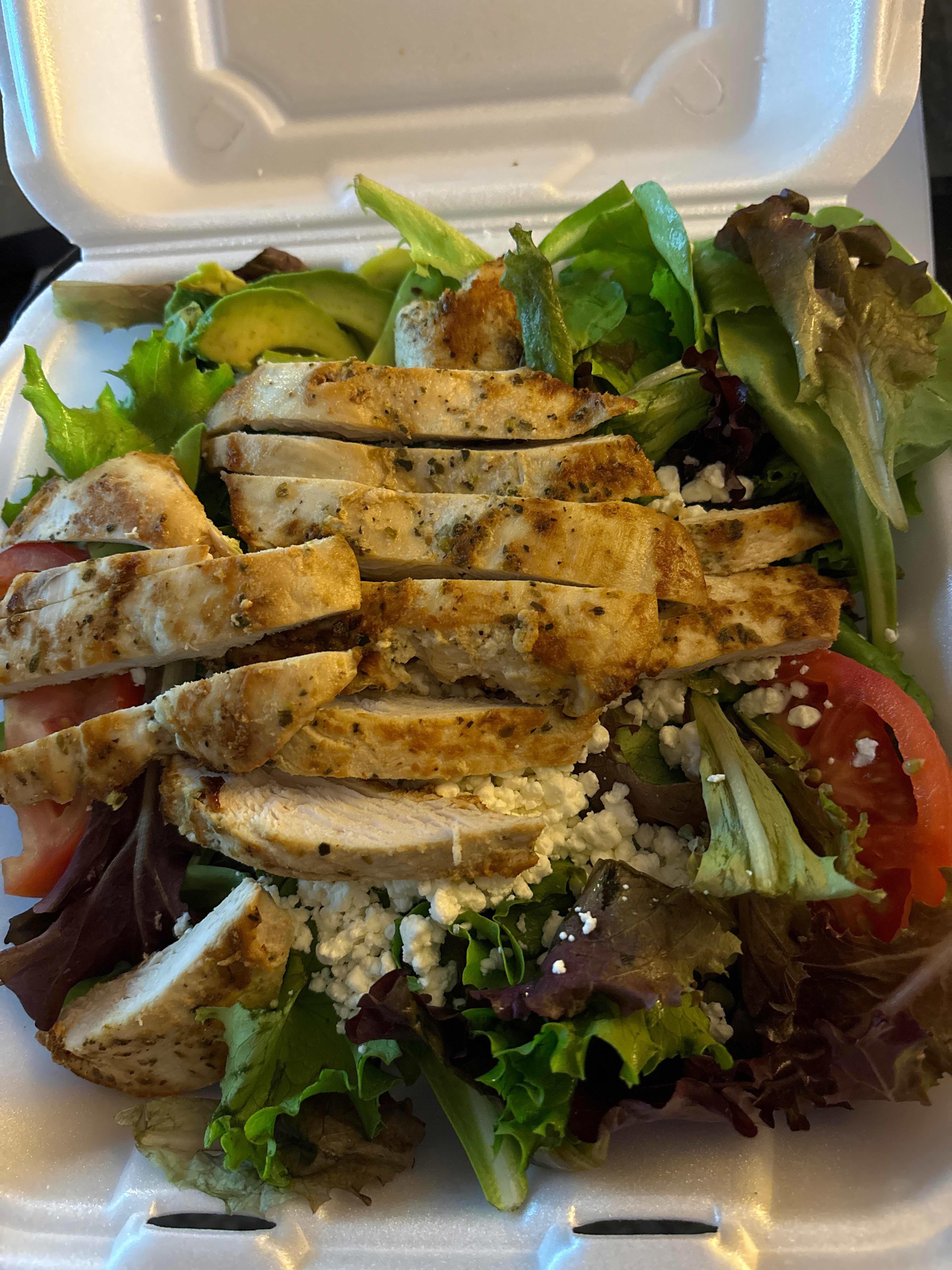 Goat Cheese and Avocado Salad