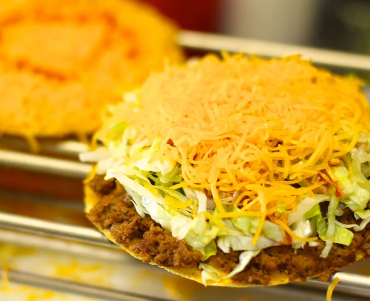 Beef Tostada